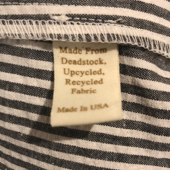 Christy Dawn Lennon button front midi dress stripe - Picture 5 of 5